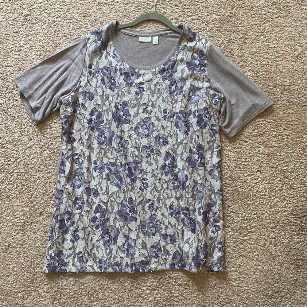 LOGO lounge French terry tee size XL